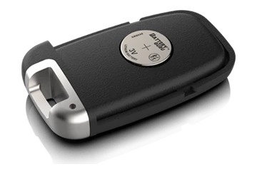 Car remote with CR2032 installed